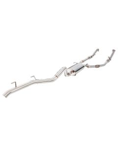 Wydech  turbo-back  2,5 cala z katalizatorami , ze stali nierdzewnej 304 Toyota Landcruiser