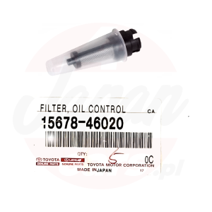 Filtr olejowy zaworu VVTi Toyota Lexus IS GS LS ES 15678-46020