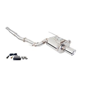 Wydech  turbo-back  3 cala z tłumikiem Varex, stal nierdzewna 304 Mitsubishi Lancer EVO 7,8,9