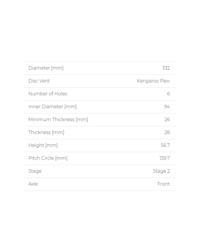 Tarcze hamulcowe DBA Street T2 Mitsubishi Pajero IV 06- przód