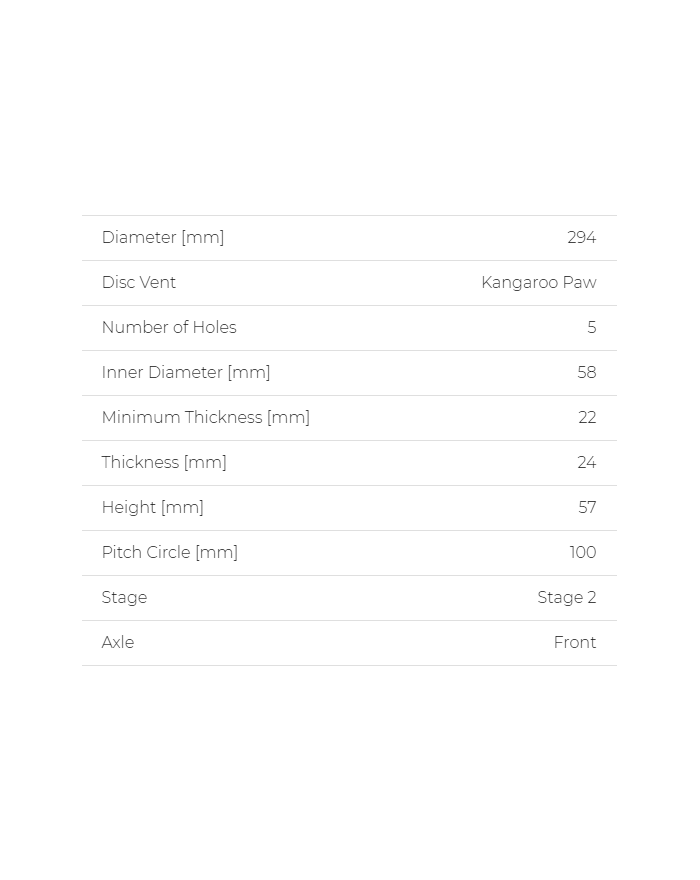 Tarcze hamulcowe DBA Street T2 Subaru Forester Outback Legacy BRZ Toyota GT86 przód
