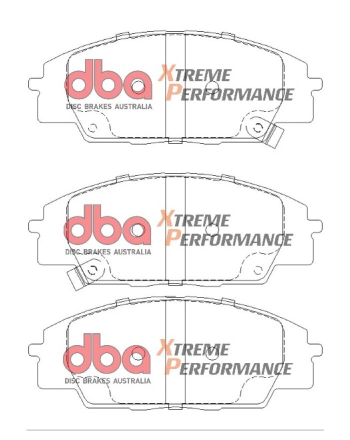 Klocki hamulcowe DBA Xtreme Performance Honda Civic VII VIII S2000 przód