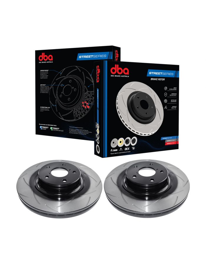 Tarcze hamulcowe DBA Street T2 Subaru Forester Outback Legacy BRZ Toyota GT86 przód