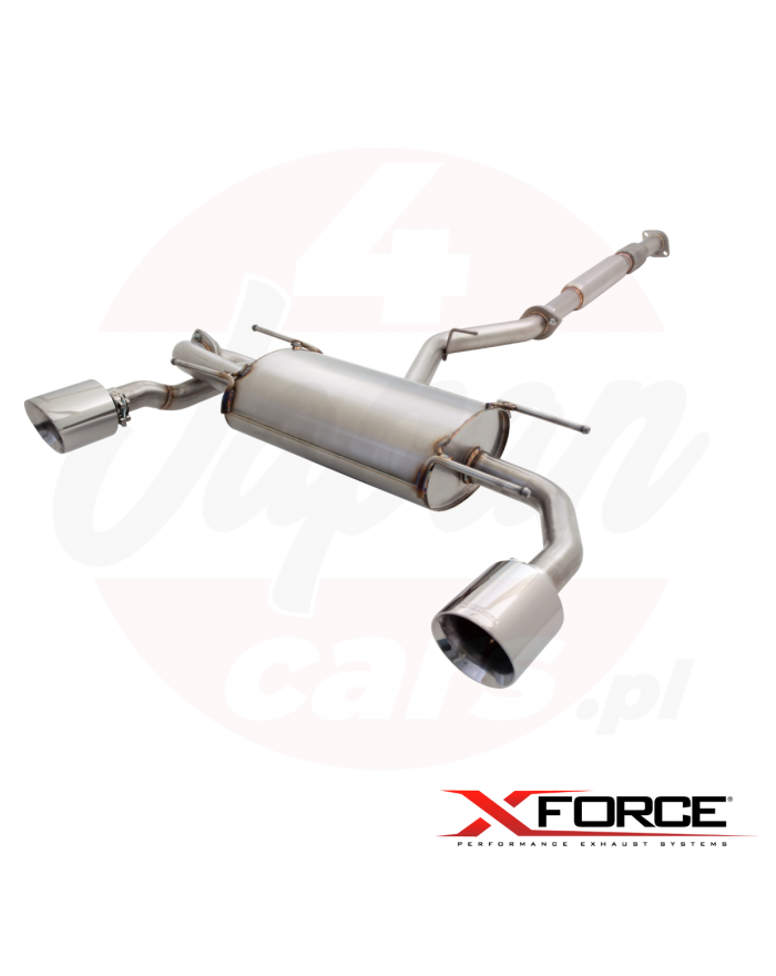 Wydech X-FORCE 2.5" Cat-Back Toyota GT86 Subaru BRZ 