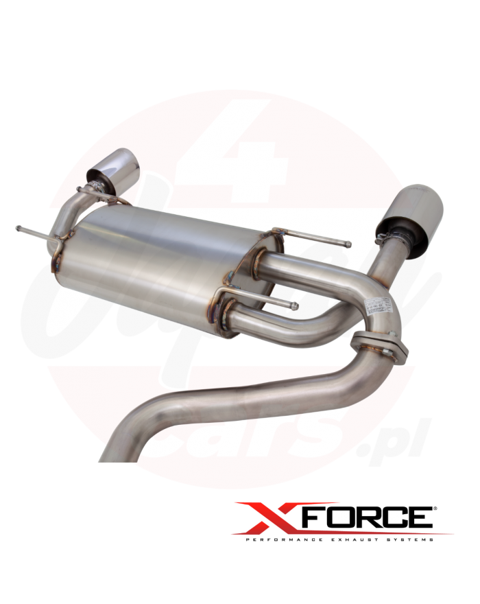 Wydech X-FORCE 2.5" Cat-Back Toyota GT86 Subaru BRZ 